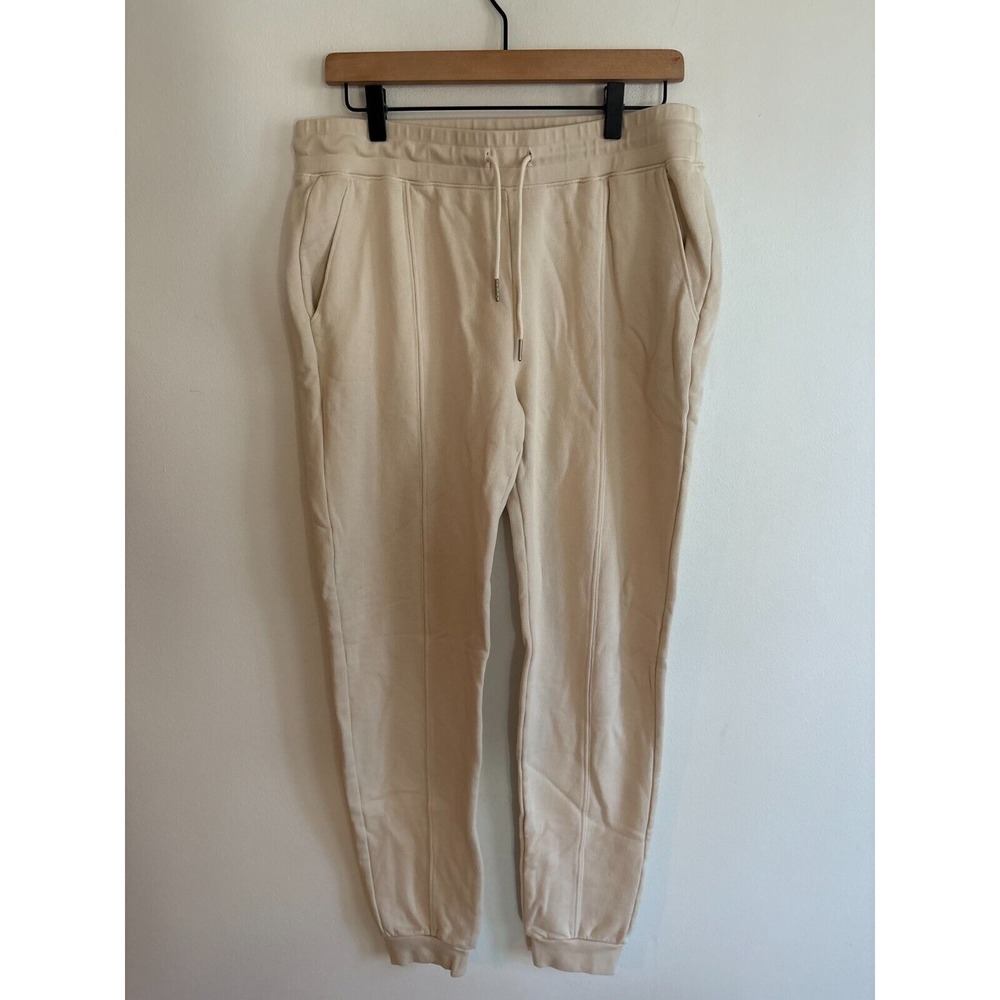 EUC Mate The Label Organic Cotton Front Seam Jogger Women's Size Large